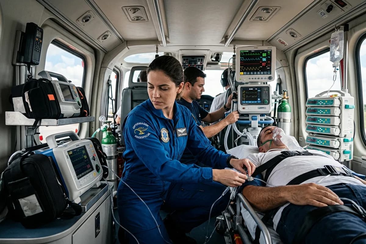 Fundamentos Do Transporte Aeromédico E Atuação Da Equipe De Enfermagem Aeroespacial